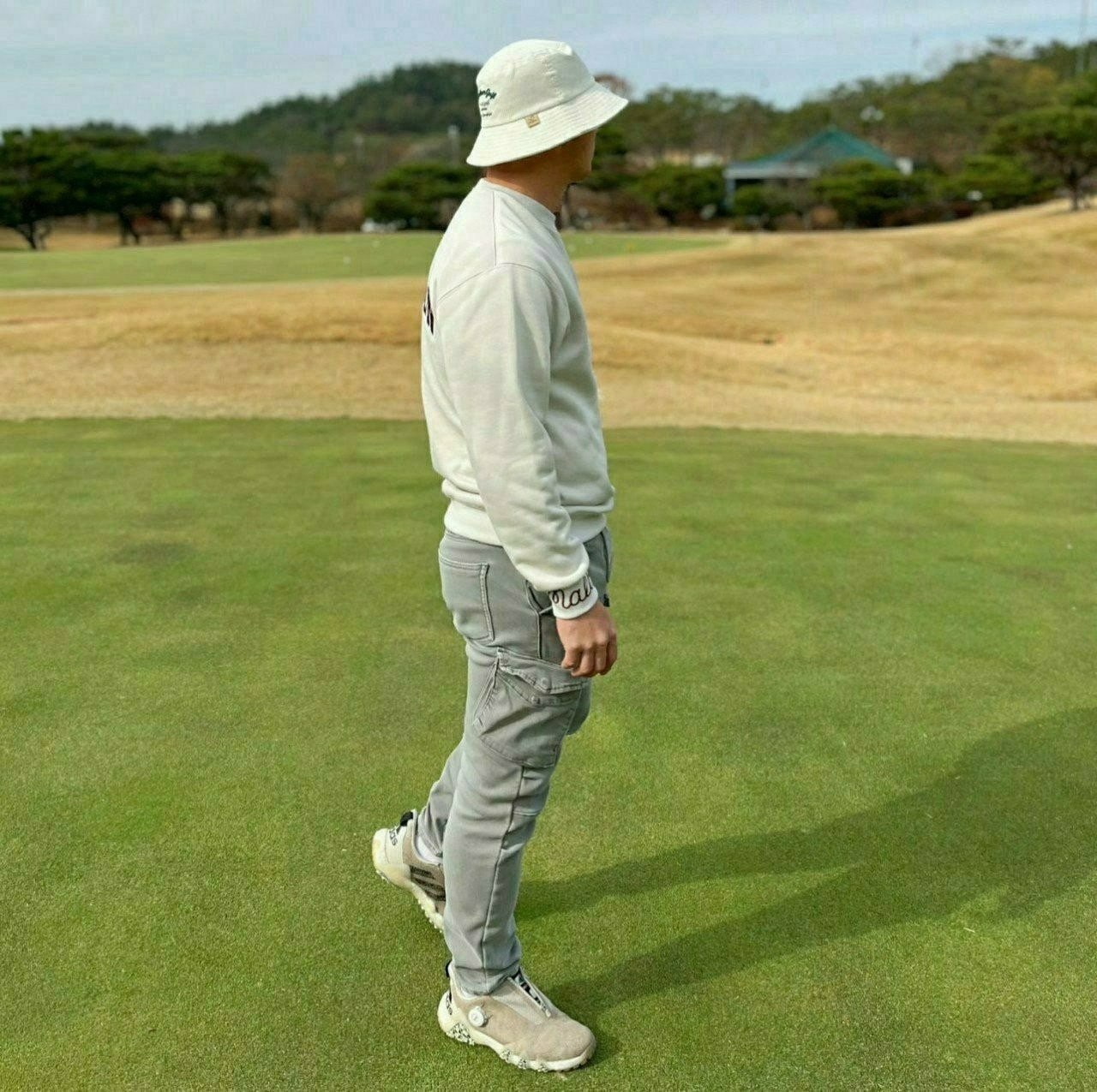 말본-상의-국내배송 Buckets 크루넥 플리스 티셔츠 (MAN)