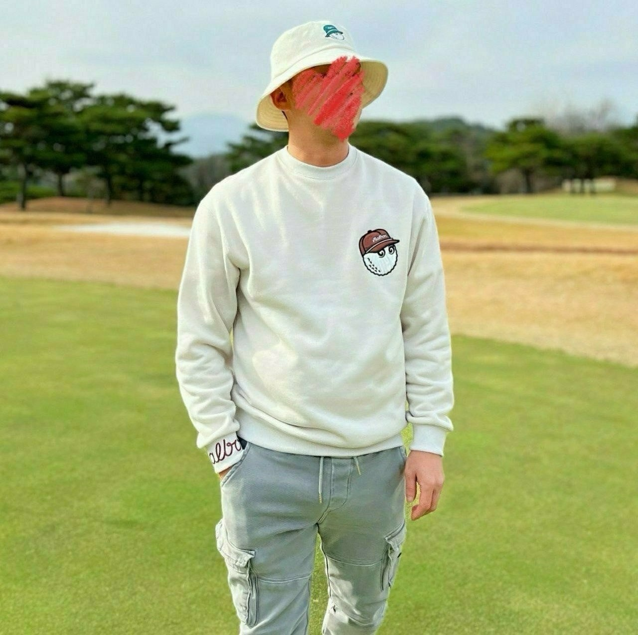 말본-상의-국내배송 Buckets 크루넥 플리스 티셔츠 (MAN)
