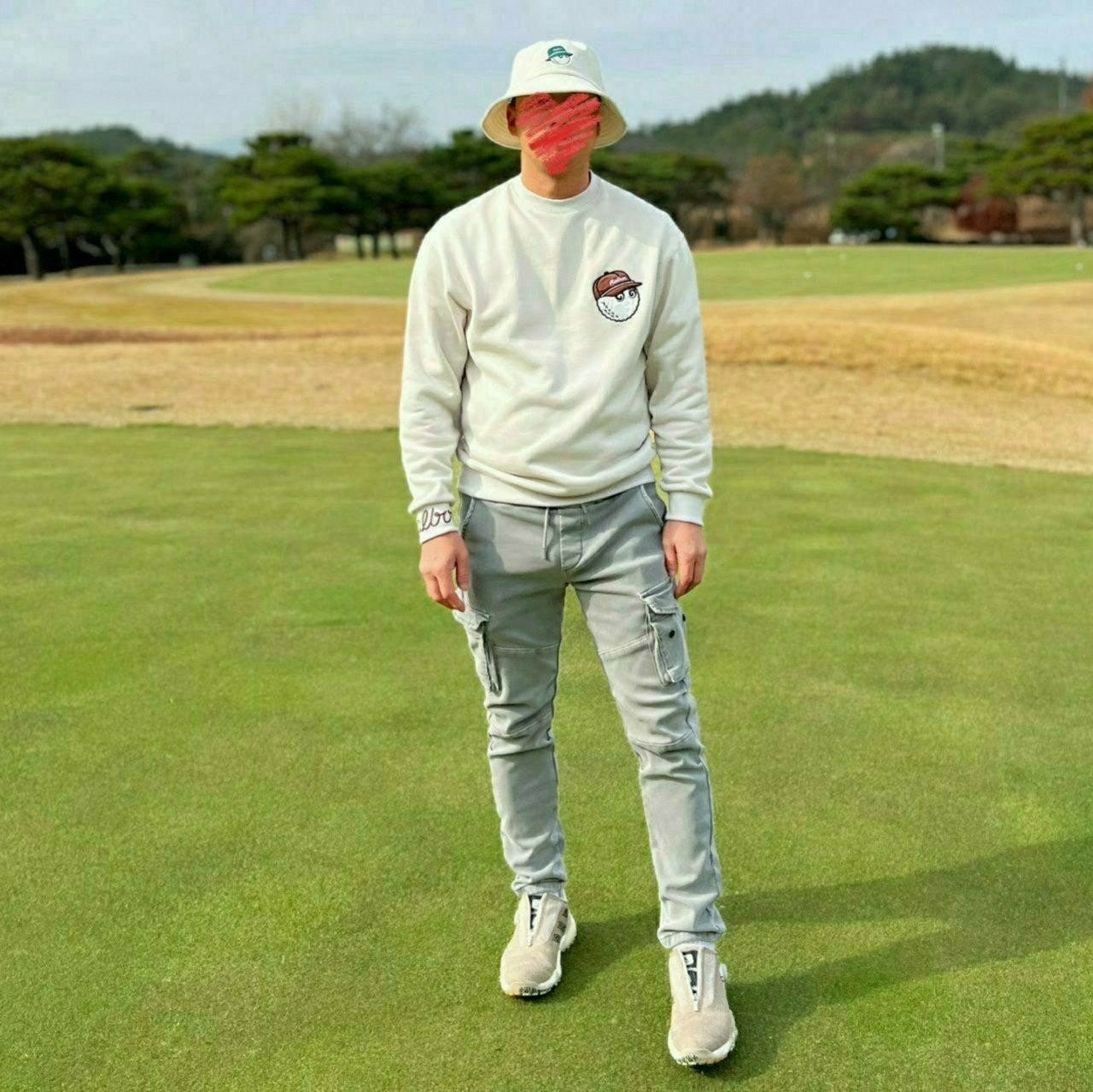 말본-상의-국내배송 Buckets 크루넥 플리스 티셔츠 (MAN)