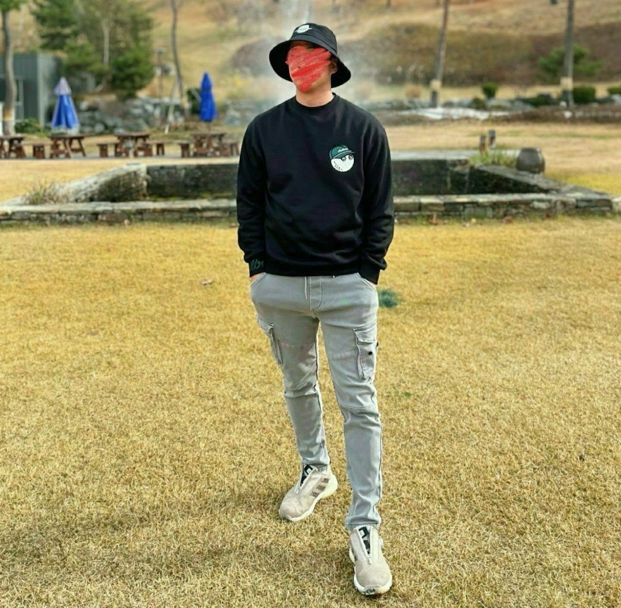 말본-상의-국내배송 Buckets 크루넥 플리스 티셔츠 (MAN)