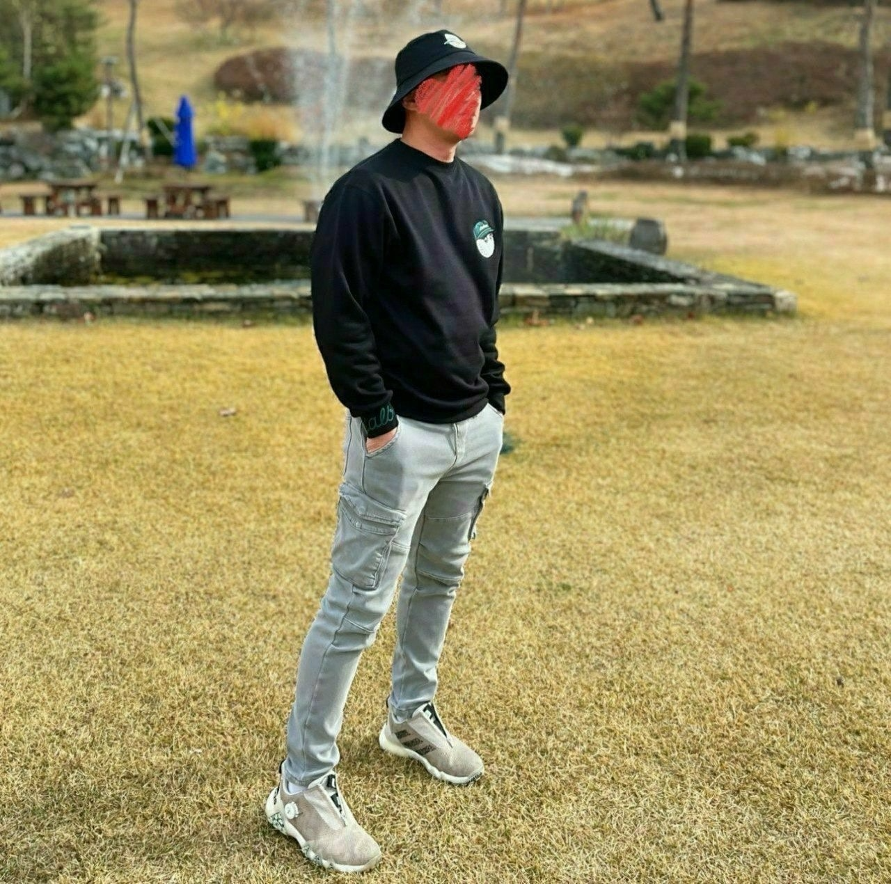 말본-상의-국내배송 Buckets 크루넥 플리스 티셔츠 (MAN)
