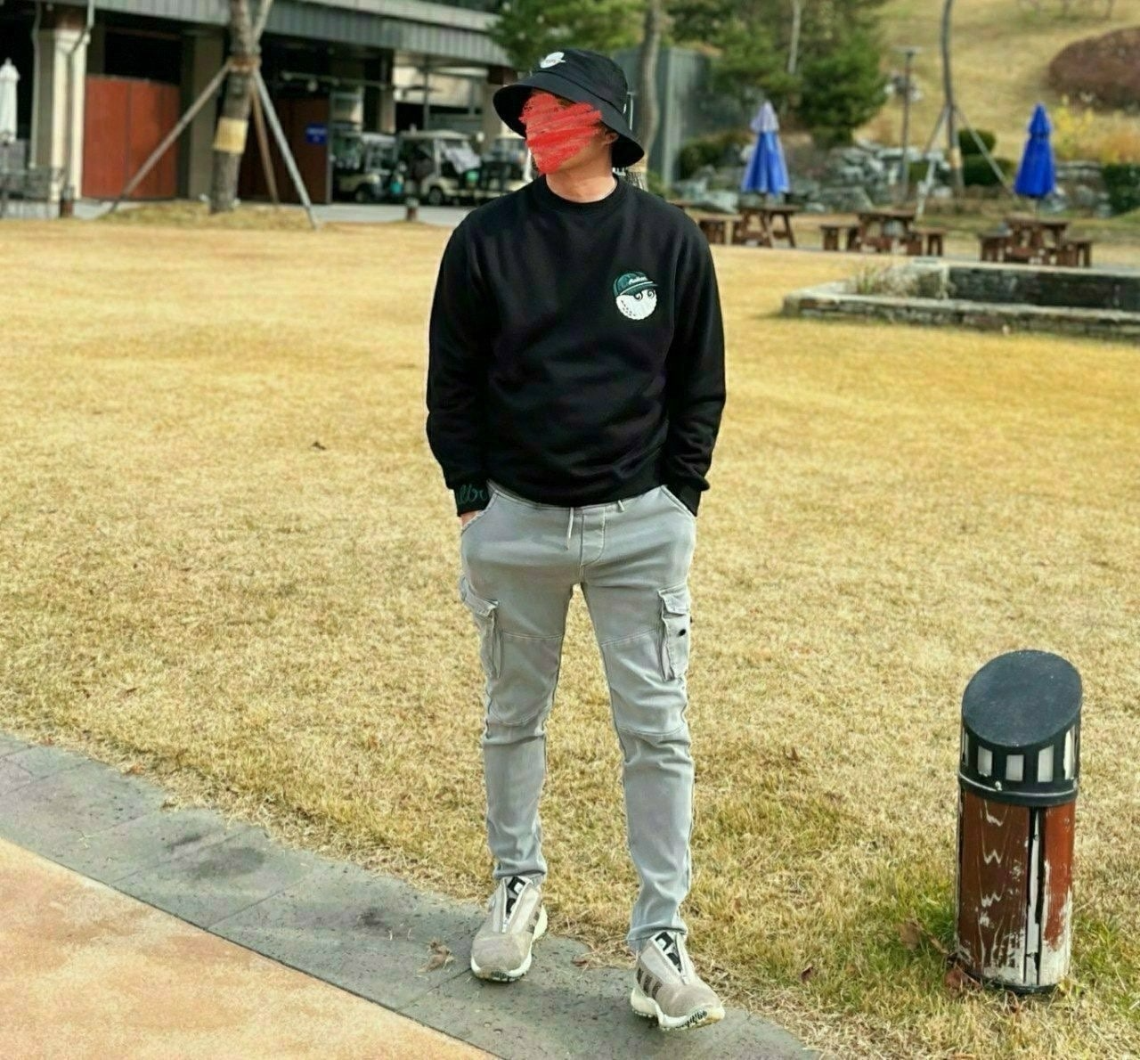말본-상의-국내배송 Buckets 크루넥 플리스 티셔츠 (MAN)