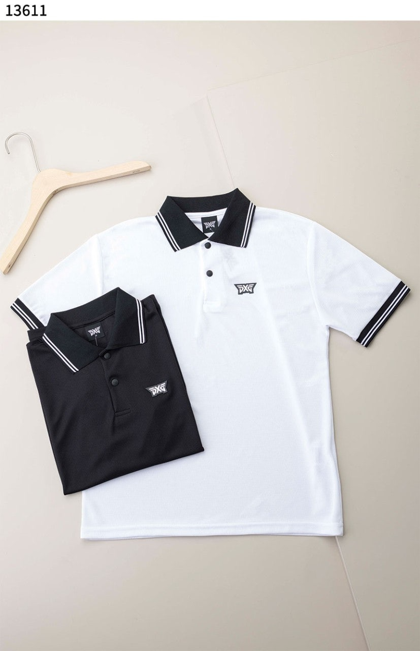 PXG-상의-국ㄴ배송 NEW TEXTURED COLLAR SHORT SLEEVE