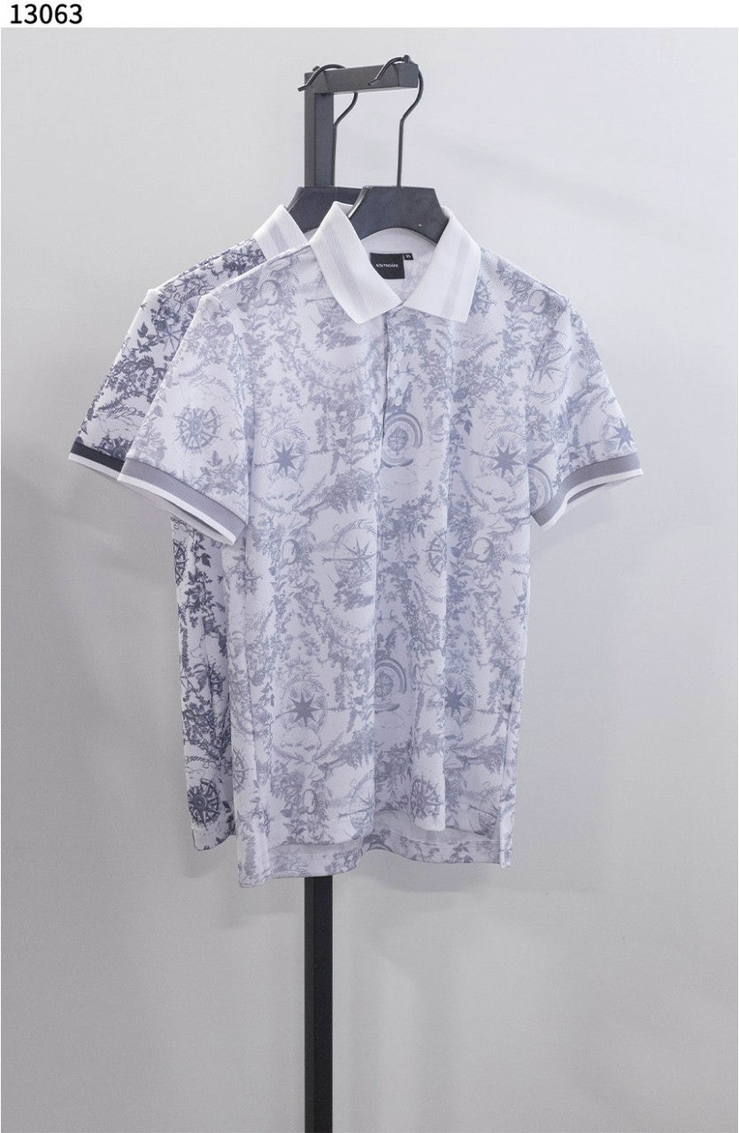 사우스케이프-상의-국내배송 Southcross All-Over Pattern T-Shirt_GY | T-SHIRT
