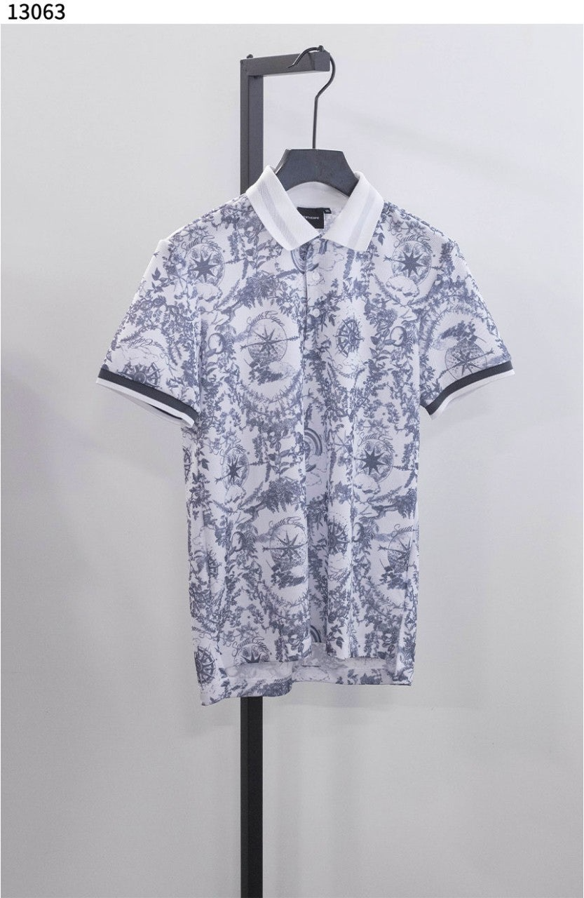 사우스케이프-상의-국내배송 Southcross All-Over Pattern T-Shirt_GY | T-SHIRT