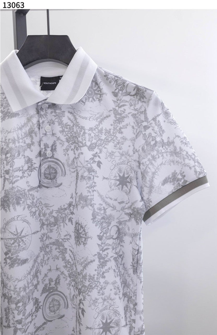 사우스케이프-상의-국내배송 Southcross All-Over Pattern T-Shirt_GY | T-SHIRT