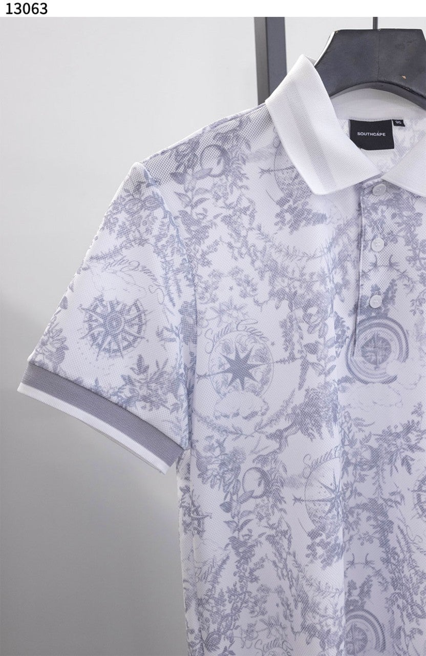 사우스케이프-상의-국내배송 Southcross All-Over Pattern T-Shirt_GY | T-SHIRT