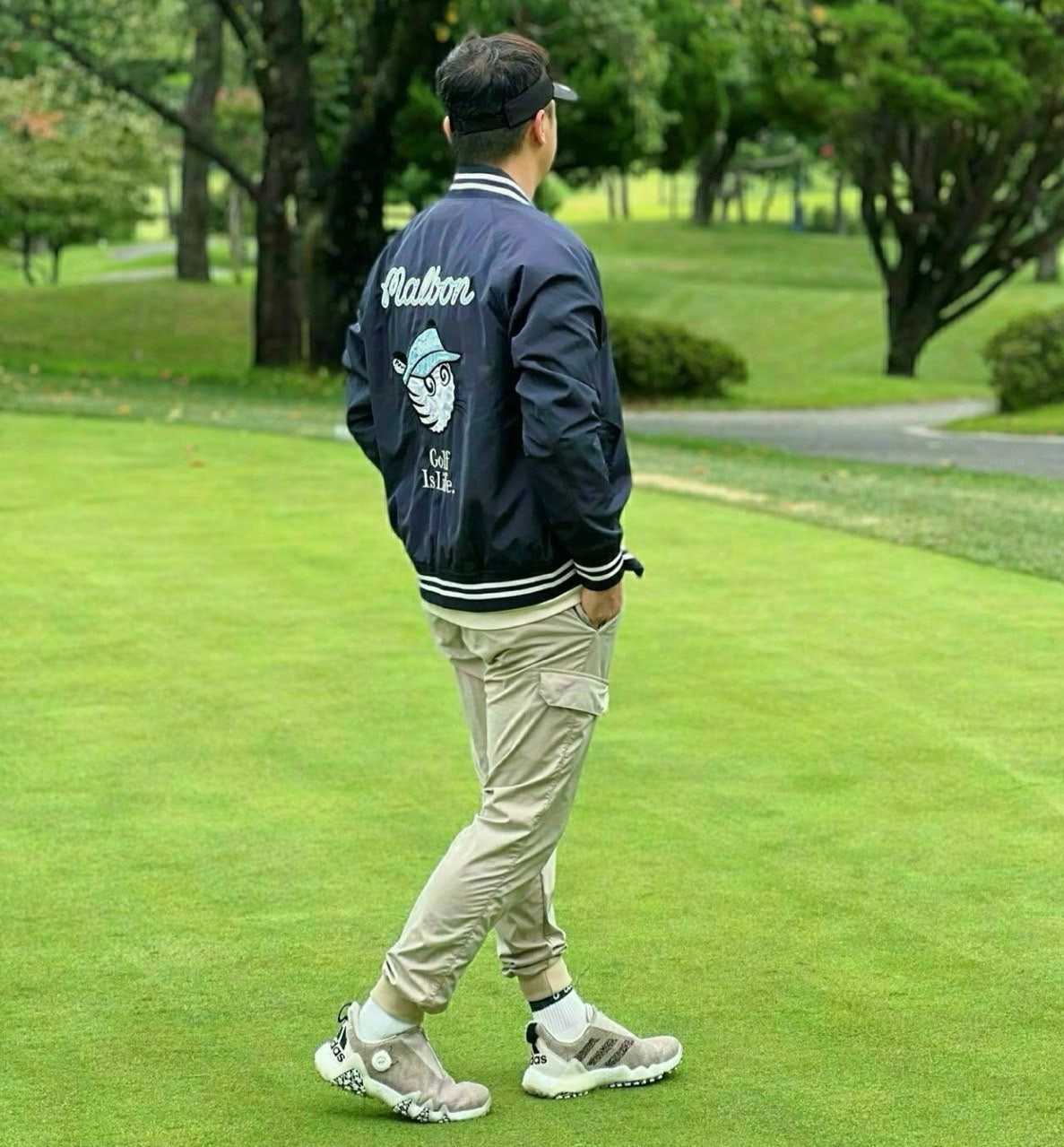 말본-상의-국내배송 Tiger 버킷 스타디움 자켓 (MAN)