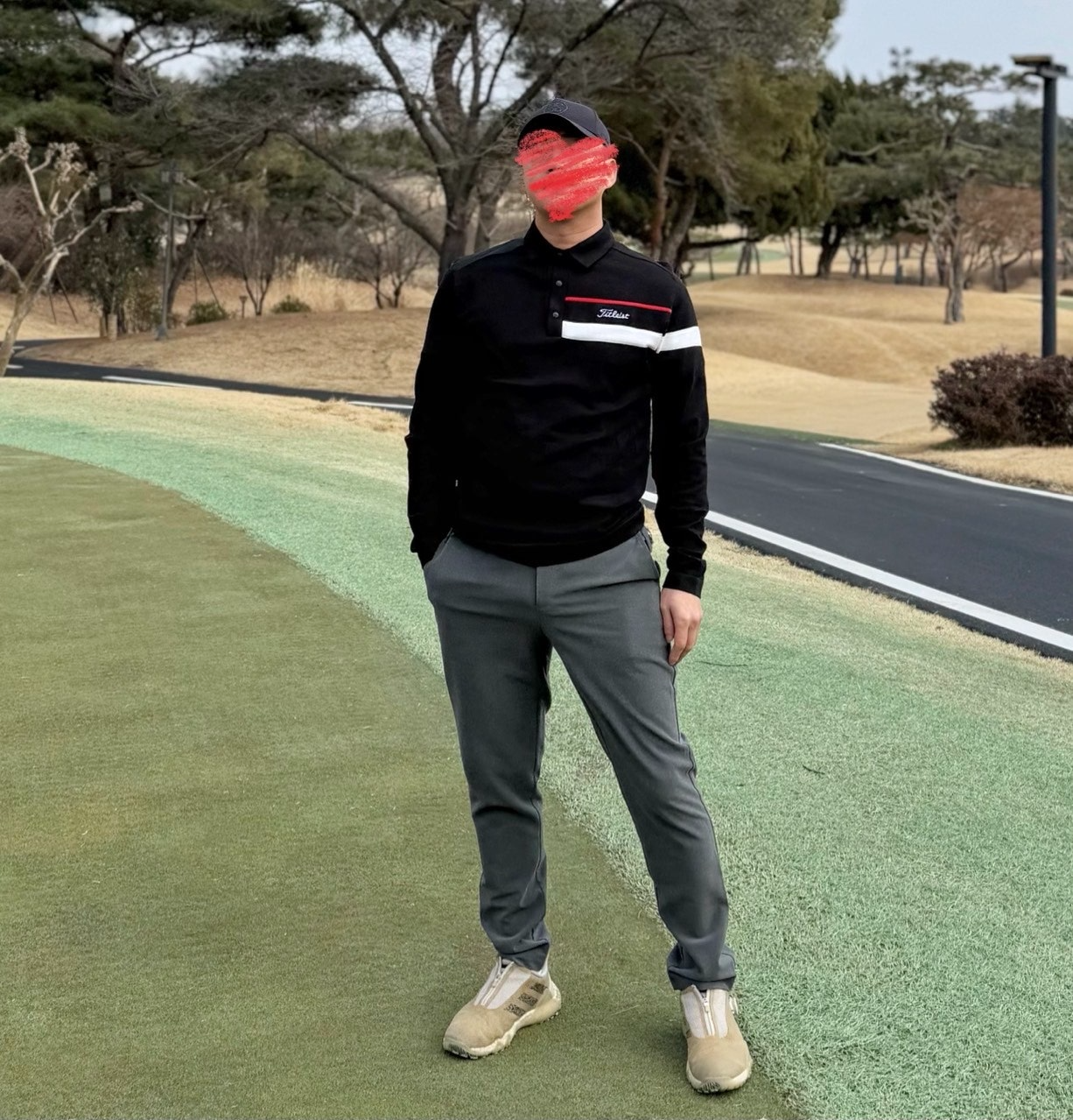 타이틀리스트-상의-국내배송 Tour-FIT 하이브리드 퍼포먼스 셔츠 (MAN)