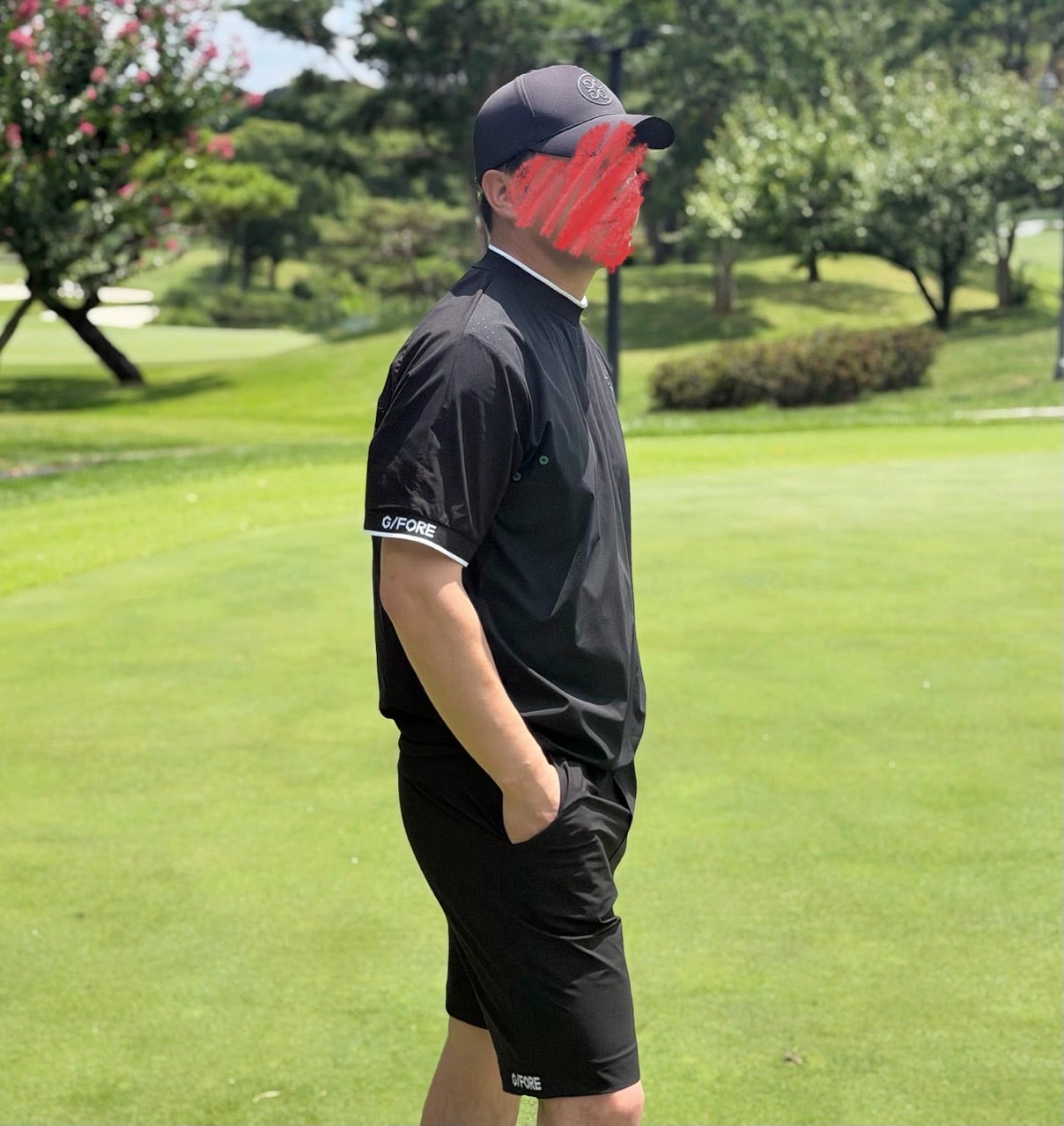지포어-세트-국내배송 브리더블 우븐 쇼츠&팬츠 세트 (MAN)