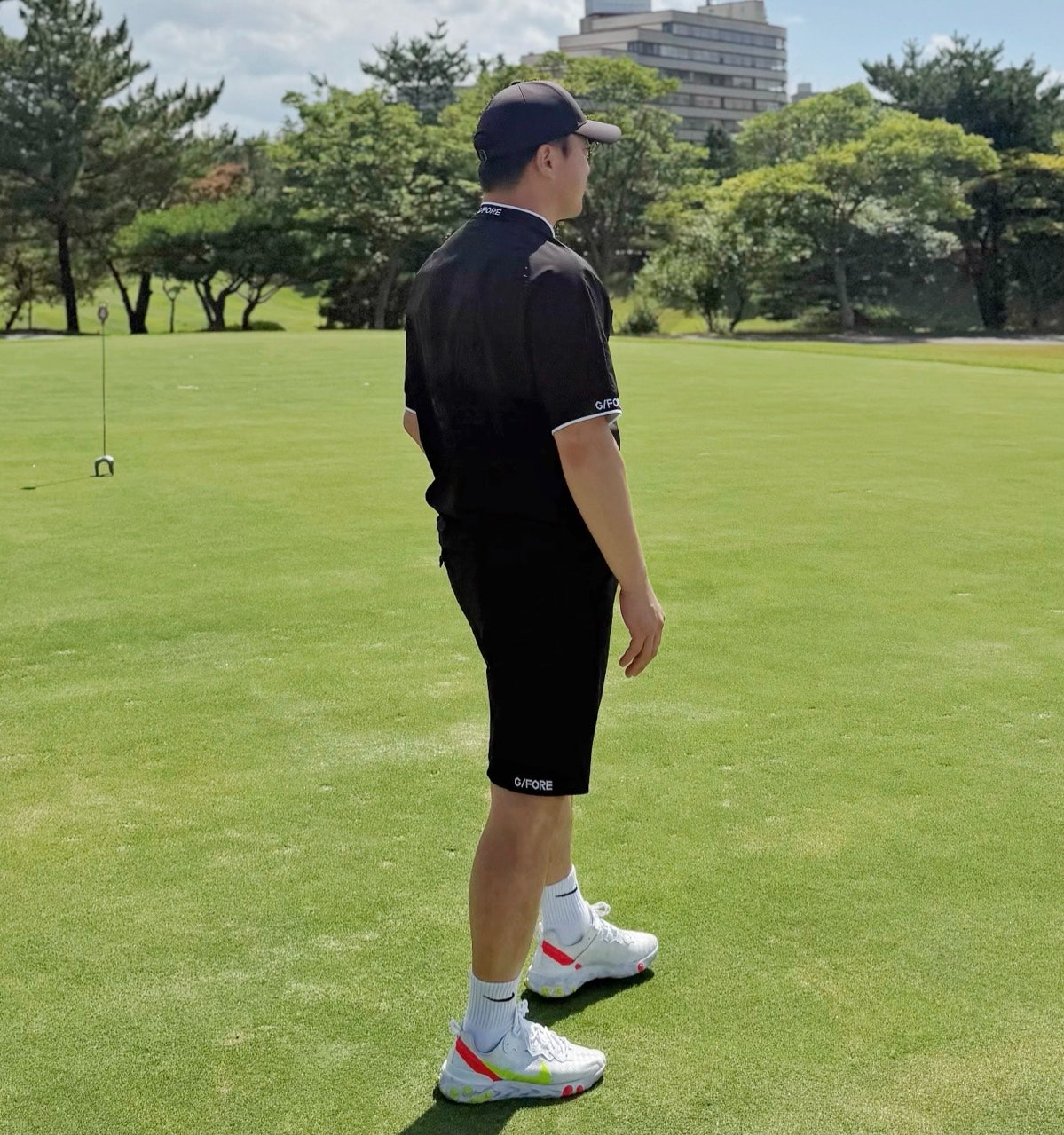 지포어-세트-국내배송 브리더블 우븐 쇼츠&팬츠 세트 (MAN)