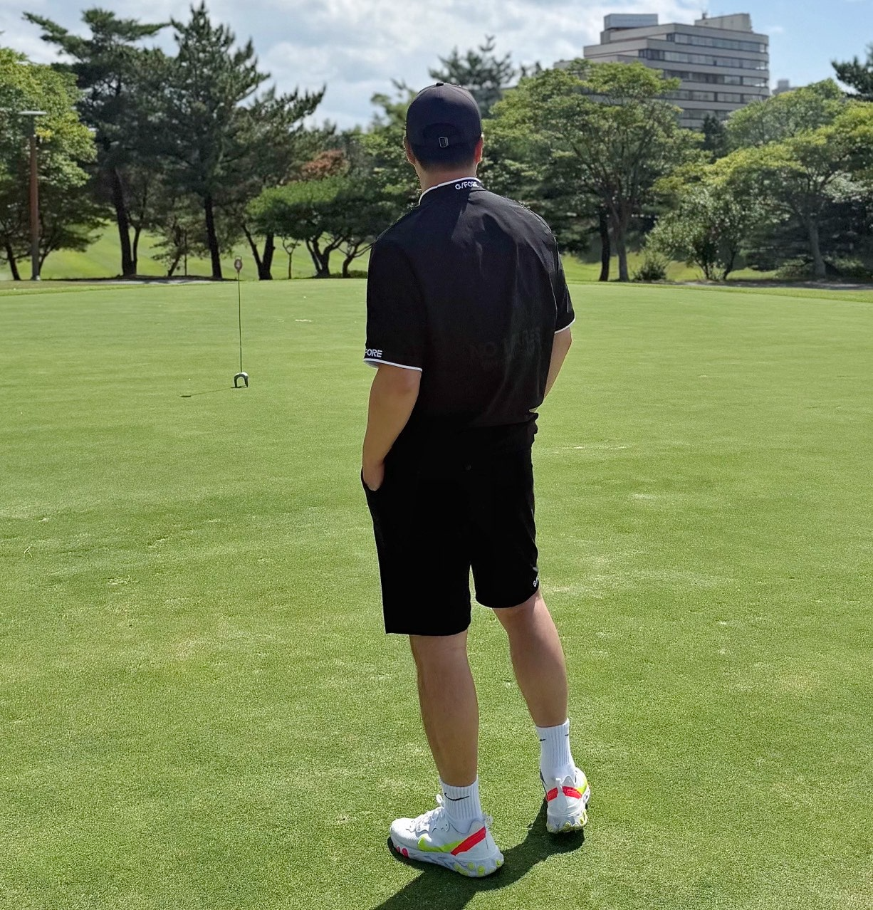 지포어-세트-국내배송 브리더블 우븐 쇼츠&팬츠 세트 (MAN)
