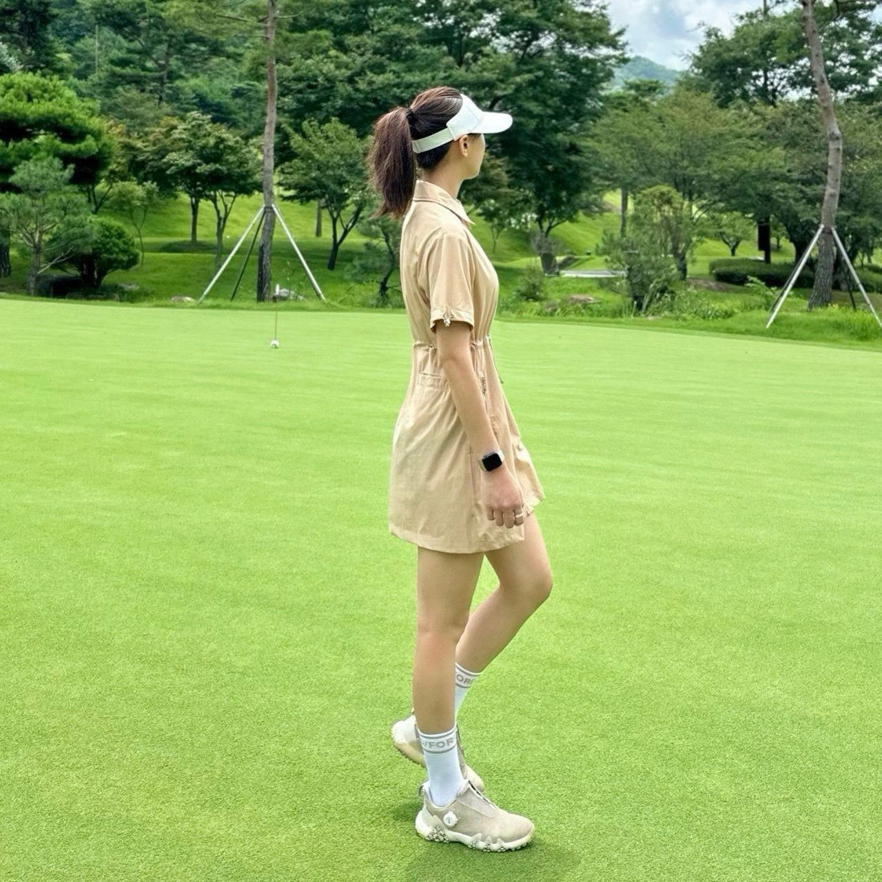 지포어-세트-국내배송 실키 드레스 (WOMEN)