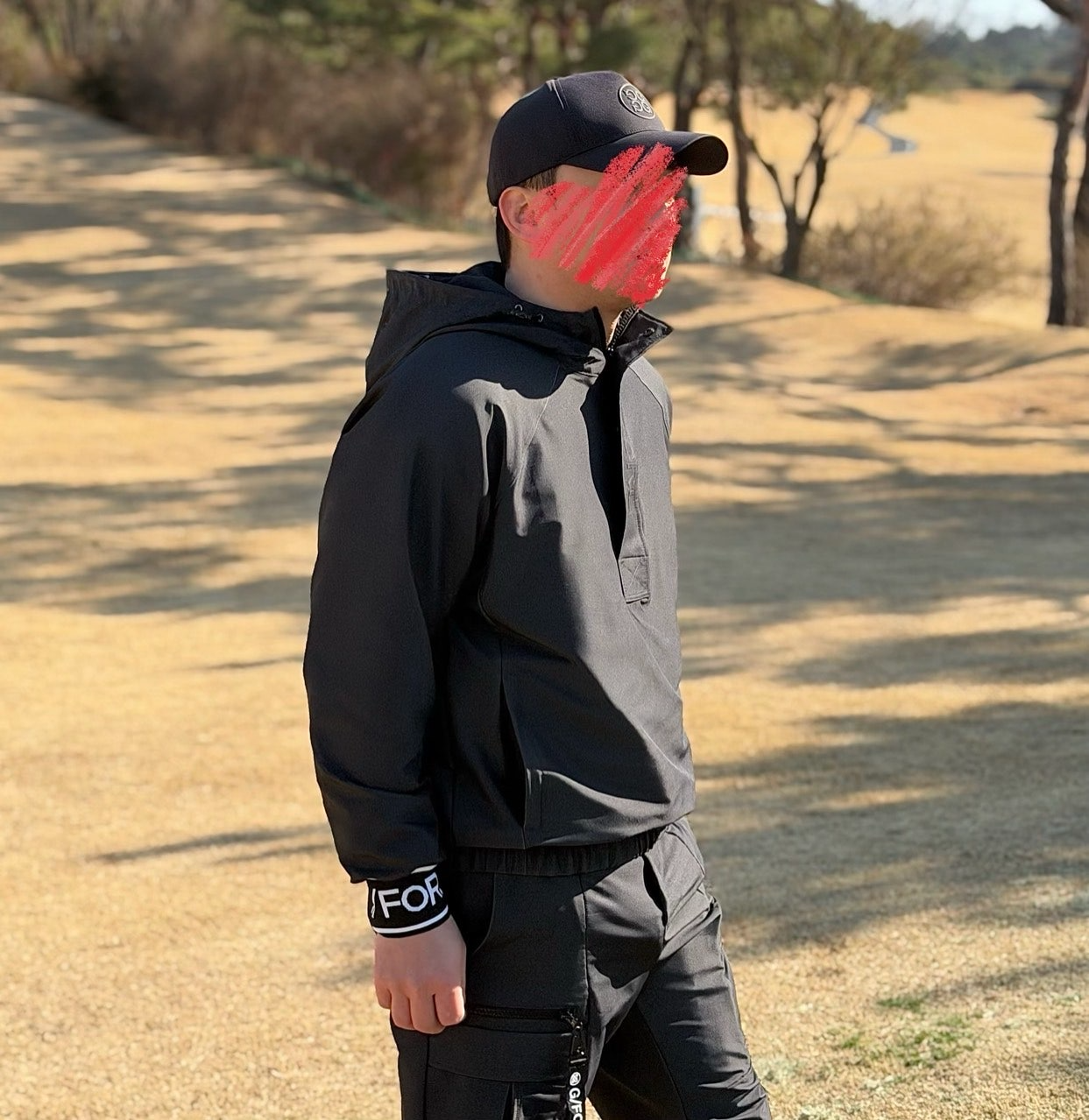 지포어-세트-국내배송 아노락 윈드브레이커 & 카고팬츠 세트 (MEN)