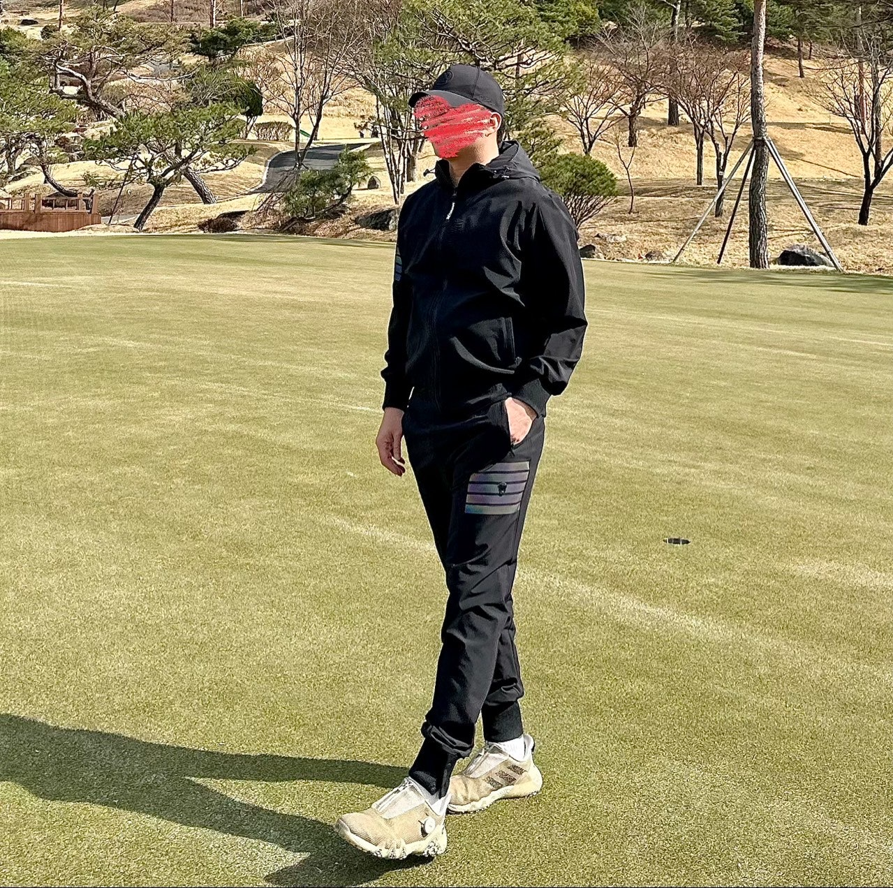 어메이징크리스찬-세트-국내배송 아코디오 후드집업 트레이닝셋 (MAN)