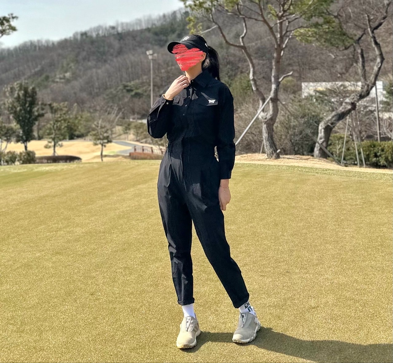 PXG-세트-국내배송 우먼 밀리터리 점프 수트 (MEN)