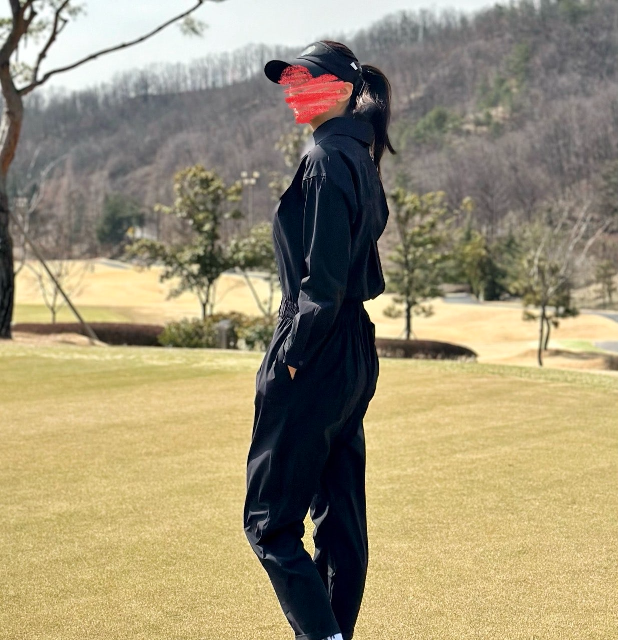 PXG-세트-국내배송 우먼 밀리터리 점프 수트 (MEN)