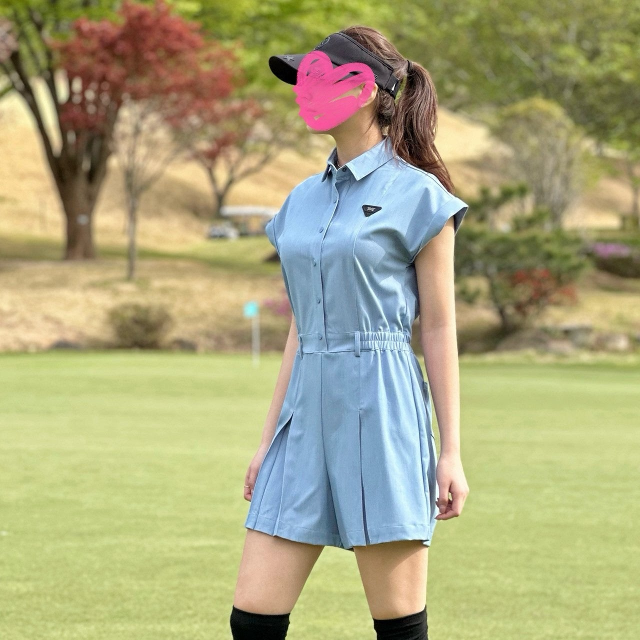 PXG-세트-국내배송 우먼 썸머 밀리터리 점프수트 (WOMEN)