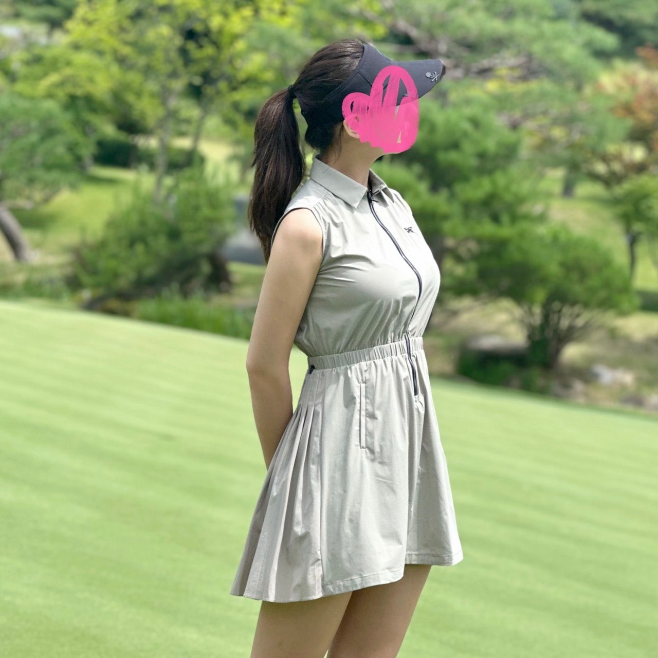 PXG-세트-국내배송 우먼 썸머 카라 원피스 (WOMEN)