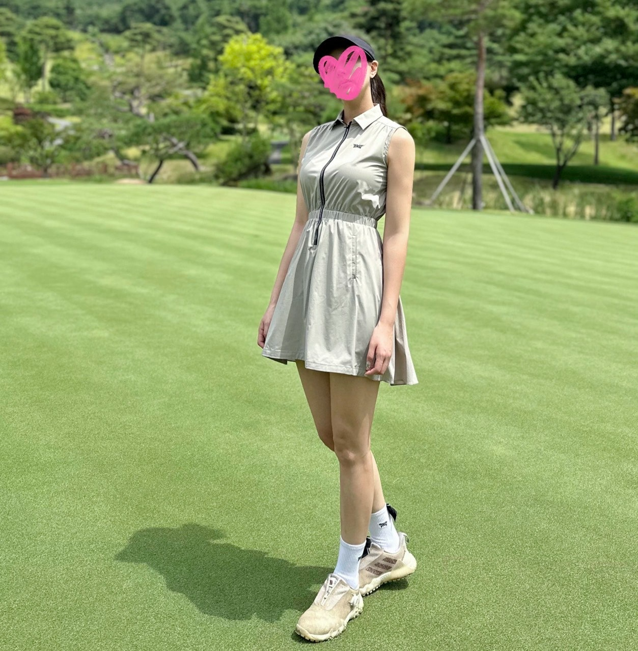 PXG-세트-국내배송 우먼 썸머 카라 원피스 (WOMEN)