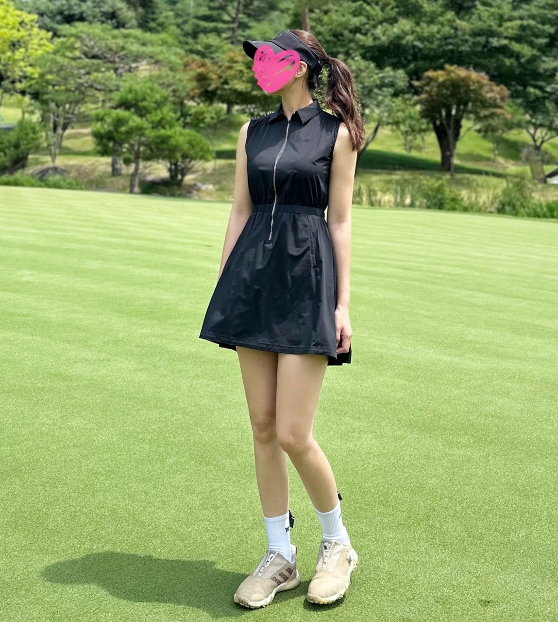 PXG-세트-국내배송 우먼 썸머 카라 원피스 (WOMEN)