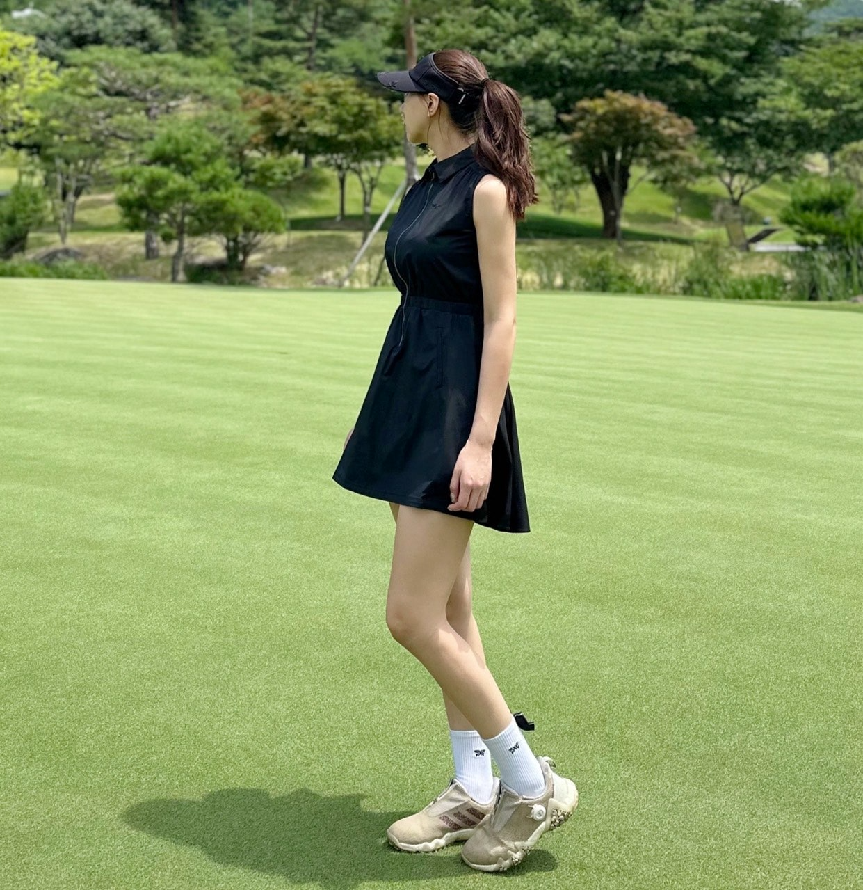 PXG-세트-국내배송 우먼 썸머 카라 원피스 (WOMEN)