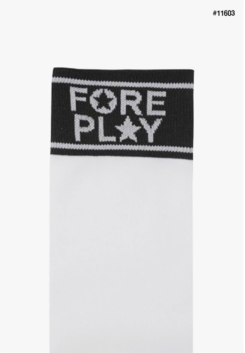 지포어-양말-국내배송 FORE PLAY OVER THE KNEE 포어 플레이 오버 더 니 여성 골프 삭스 양말 세트 (2컬레)