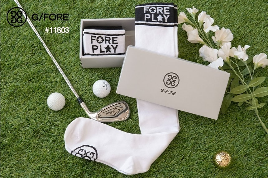 지포어-양말-국내배송 FORE PLAY OVER THE KNEE 포어 플레이 오버 더 니 여성 골프 삭스 양말 세트 (2컬레)