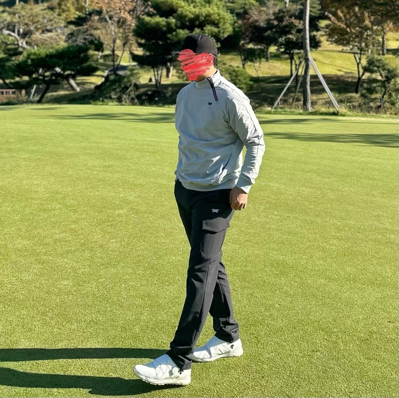 PXG-하의-국내배송 맨즈 카고 플리스 팬츠 ( MEN )