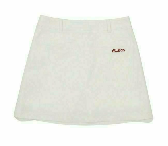 말본-하의-국내배송 미니 파우치 a-line 스커트 (WHITE)