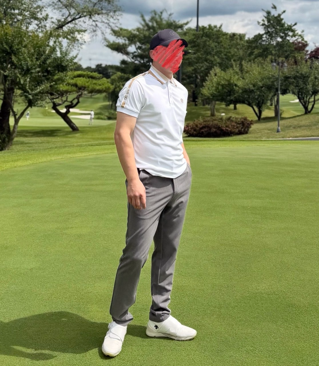 지포어-하의-국내배송 슬림 테이퍼드 핏 저지 팬츠 (MEN)