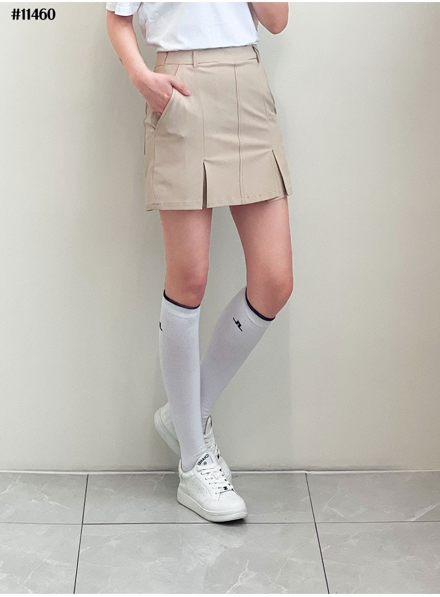 말본-하의-국내배송 여성 슬릿 A라인 스커트