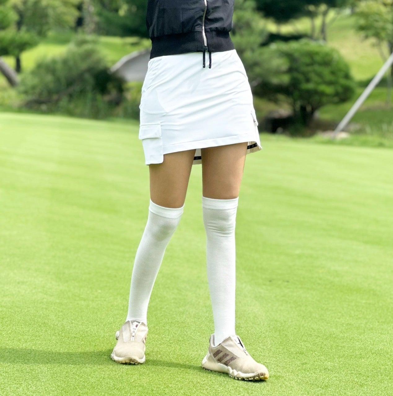 PXG-하의-국내배송 우먼 라운지 웨어 스커트 (WOMEN)