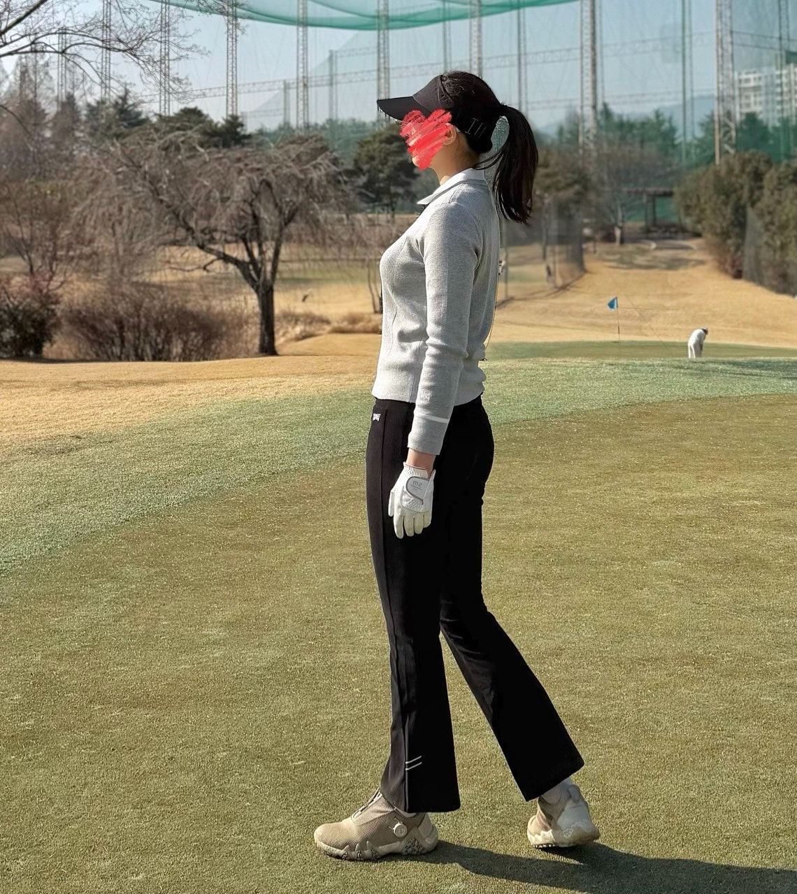 PXG-하의-국내배송 우먼 브러쉬드 부츠컷 팬츠 (WOMEN)