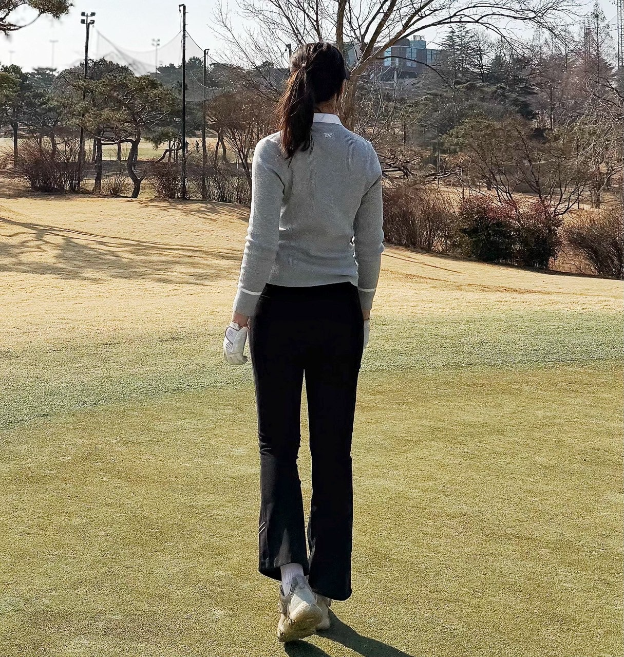 PXG-하의-국내배송 우먼 브러쉬드 부츠컷 팬츠 (WOMEN)