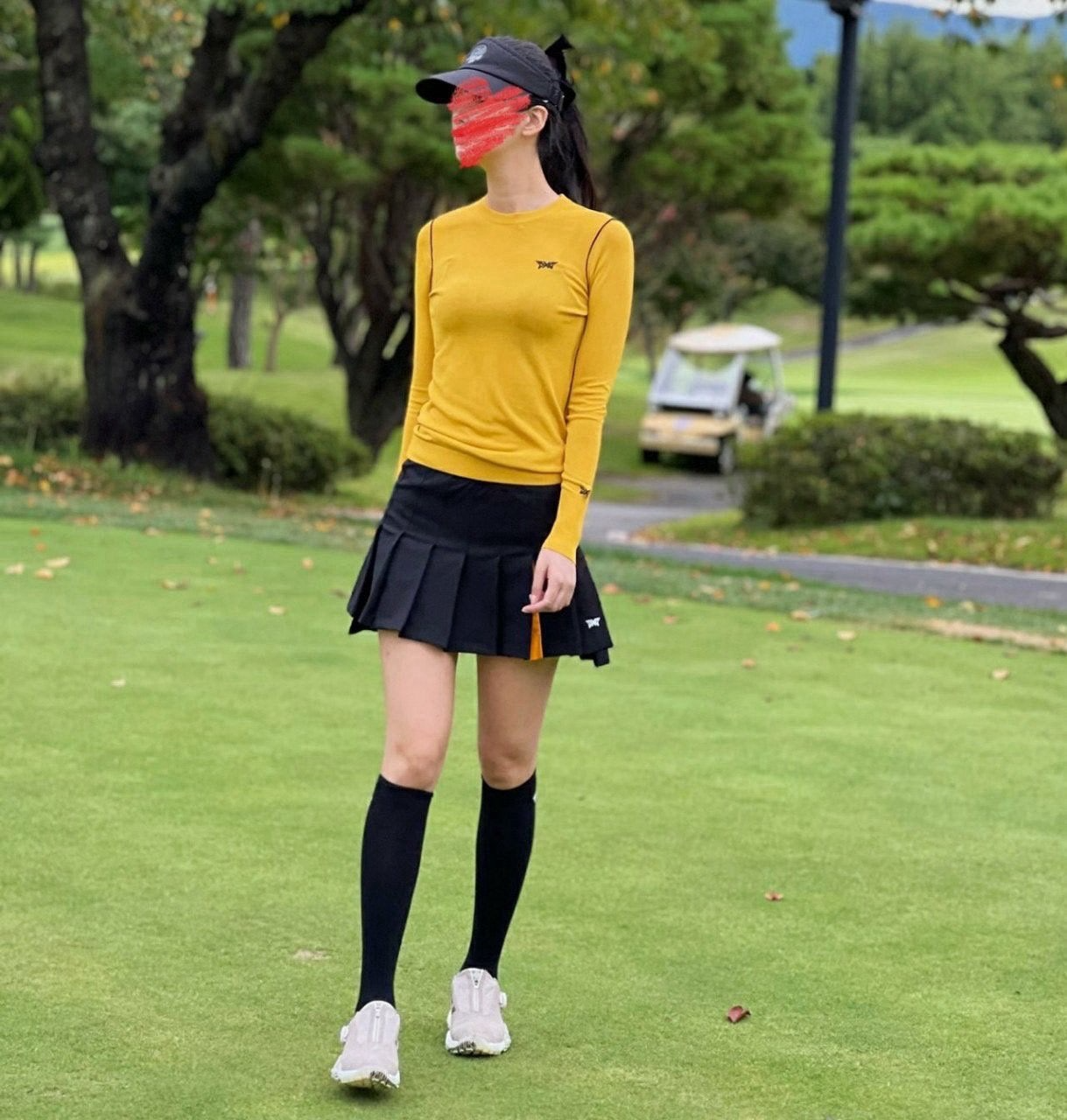 PXG-하의-국내배송 우먼 플리츠 스커트