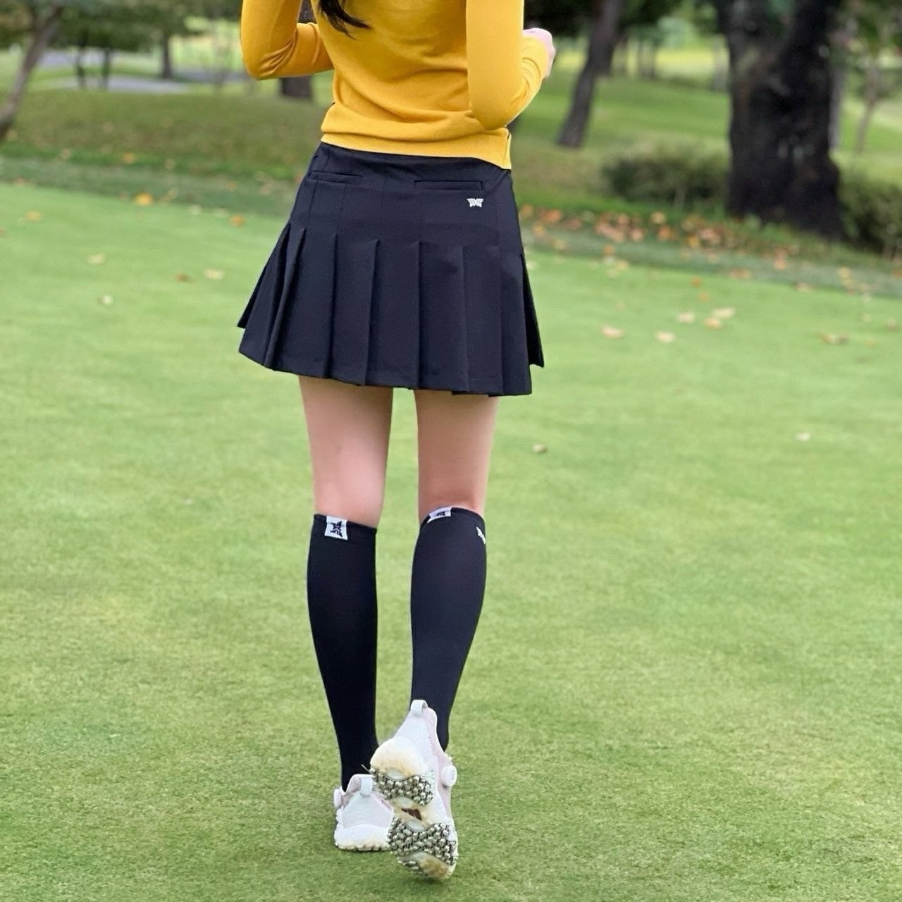 PXG-하의-국내배송 우먼 플리츠 스커트