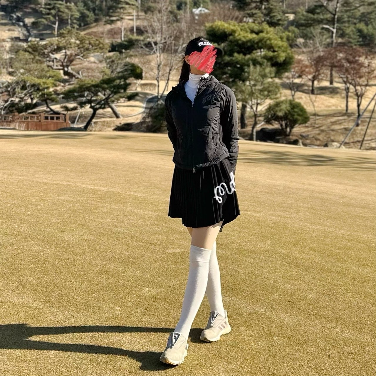 말본-하의-국내배송 유틸리티 플리츠 스커트 (WOMEN)