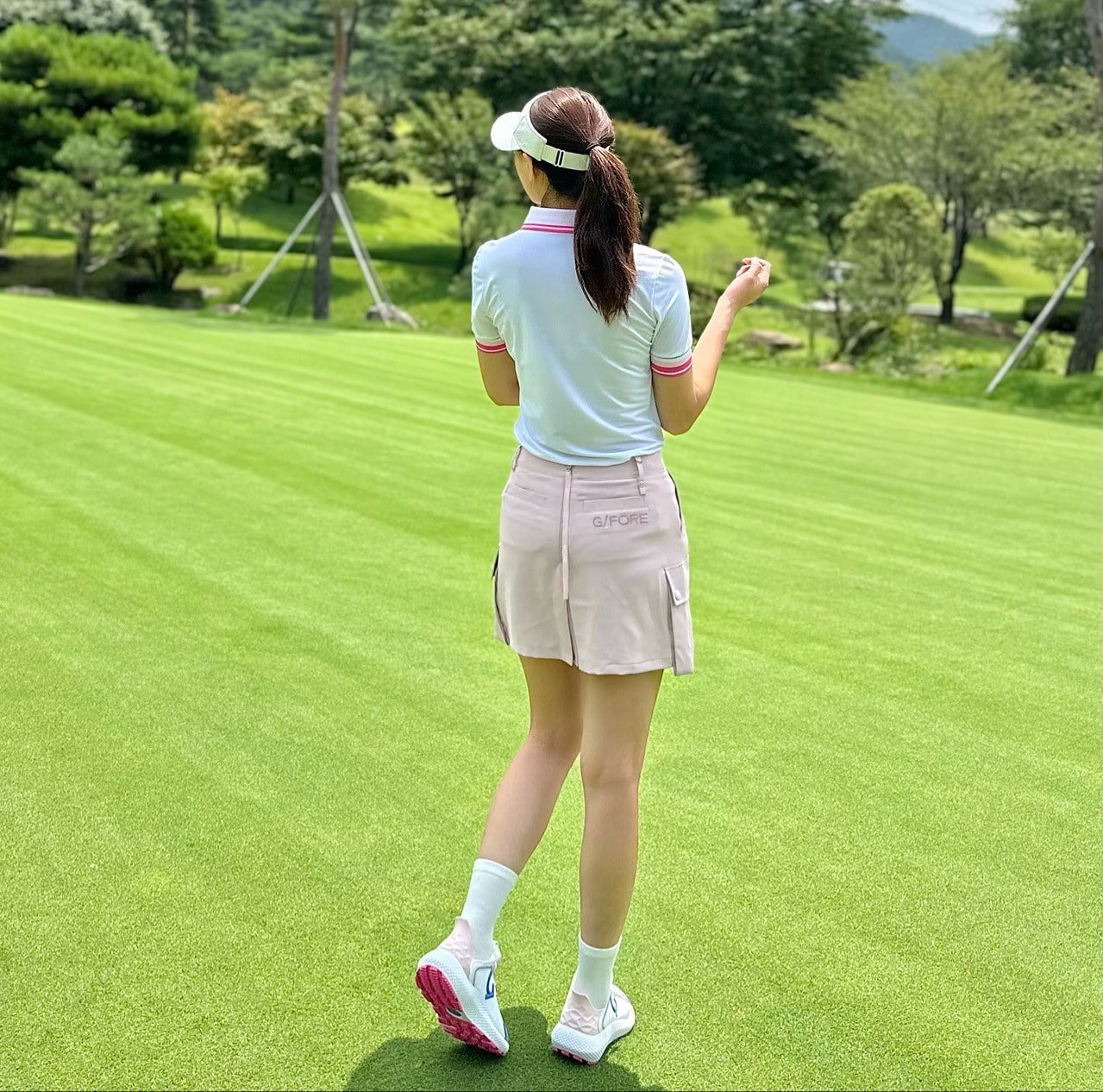 지포어-하의-국내배송 카고 포켓 스커트 (WOMAN)