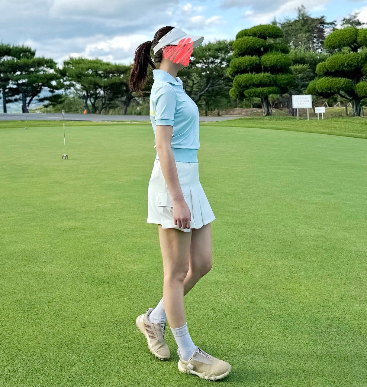 지포어-하의-국내배송 카고 포켓 스커트 (WOMAN)