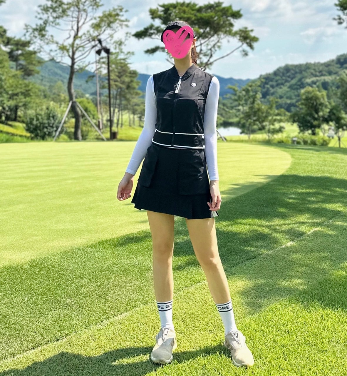 지포어-하의-국내배송 카고 포켓 스커트 (WOMEN)