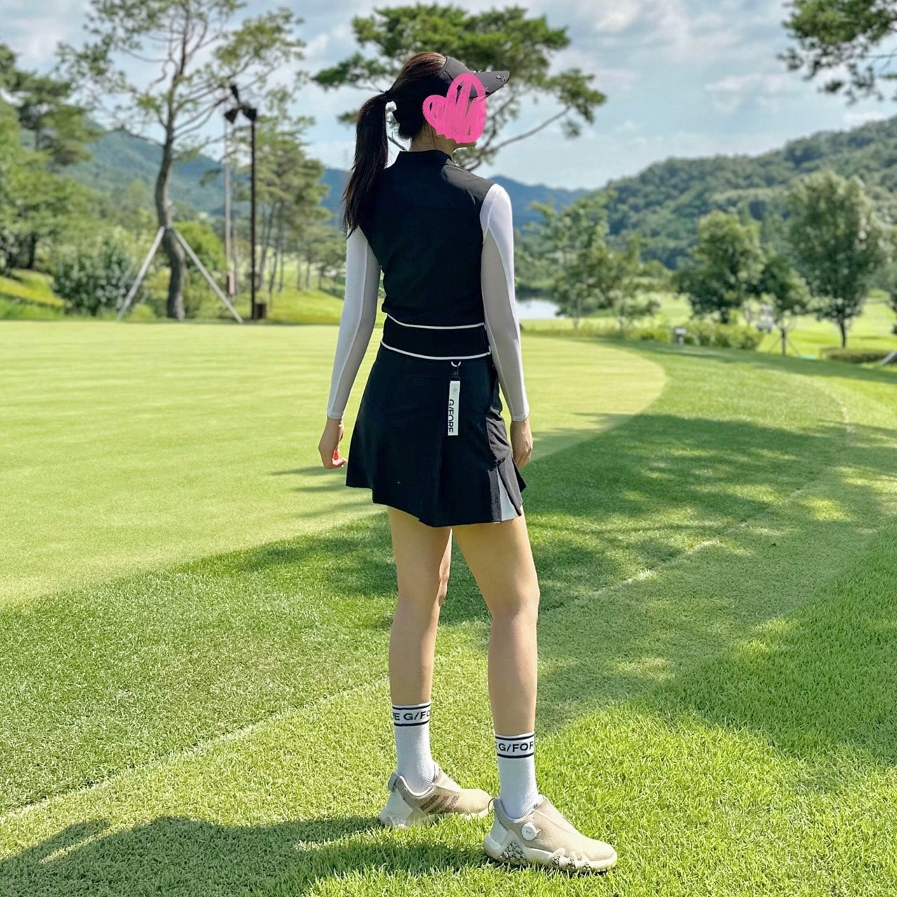 지포어-하의-국내배송 카고 포켓 스커트 (WOMEN)
