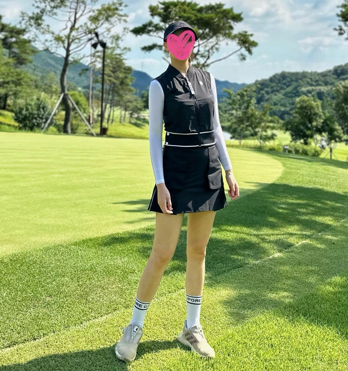 지포어-하의-국내배송 카고 포켓 스커트 (WOMEN)