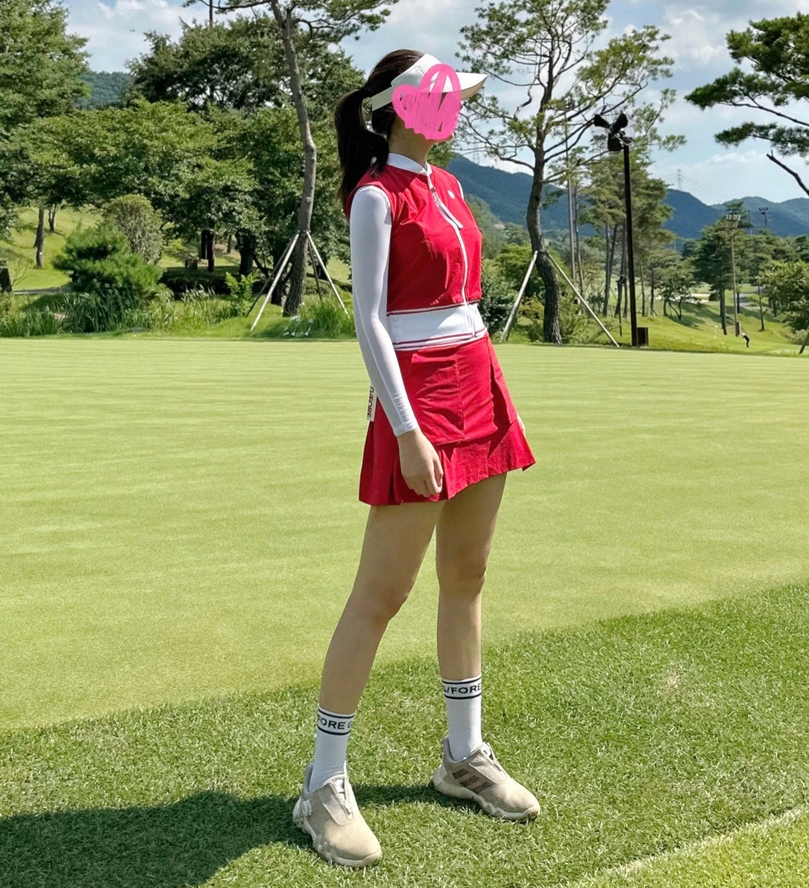지포어-하의-국내배송 카고 포켓 스커트 (WOMEN)