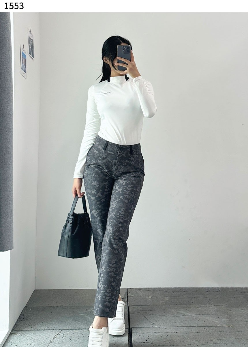 PXG-하의-국내배송 카모 플라쥬 패턴 골프 팬츠