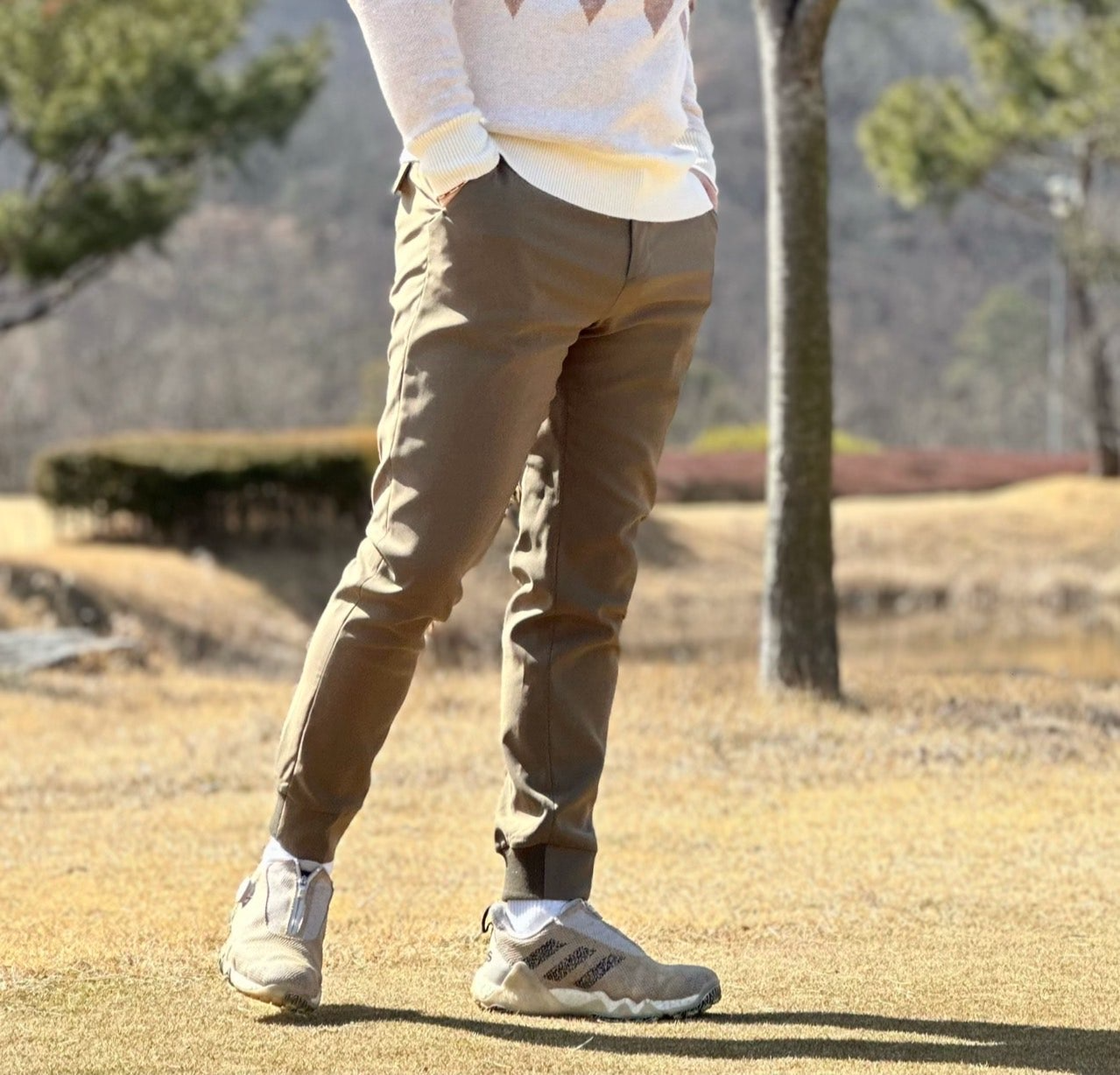 지포어-하의-국내배송 페더웨이트 조거 골프팬츠