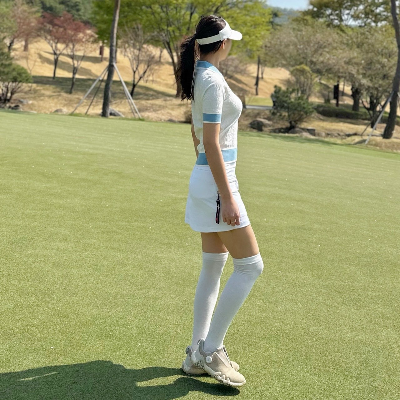 지포어-하의-국내배송 포켓 스커트 (WOMEN)
