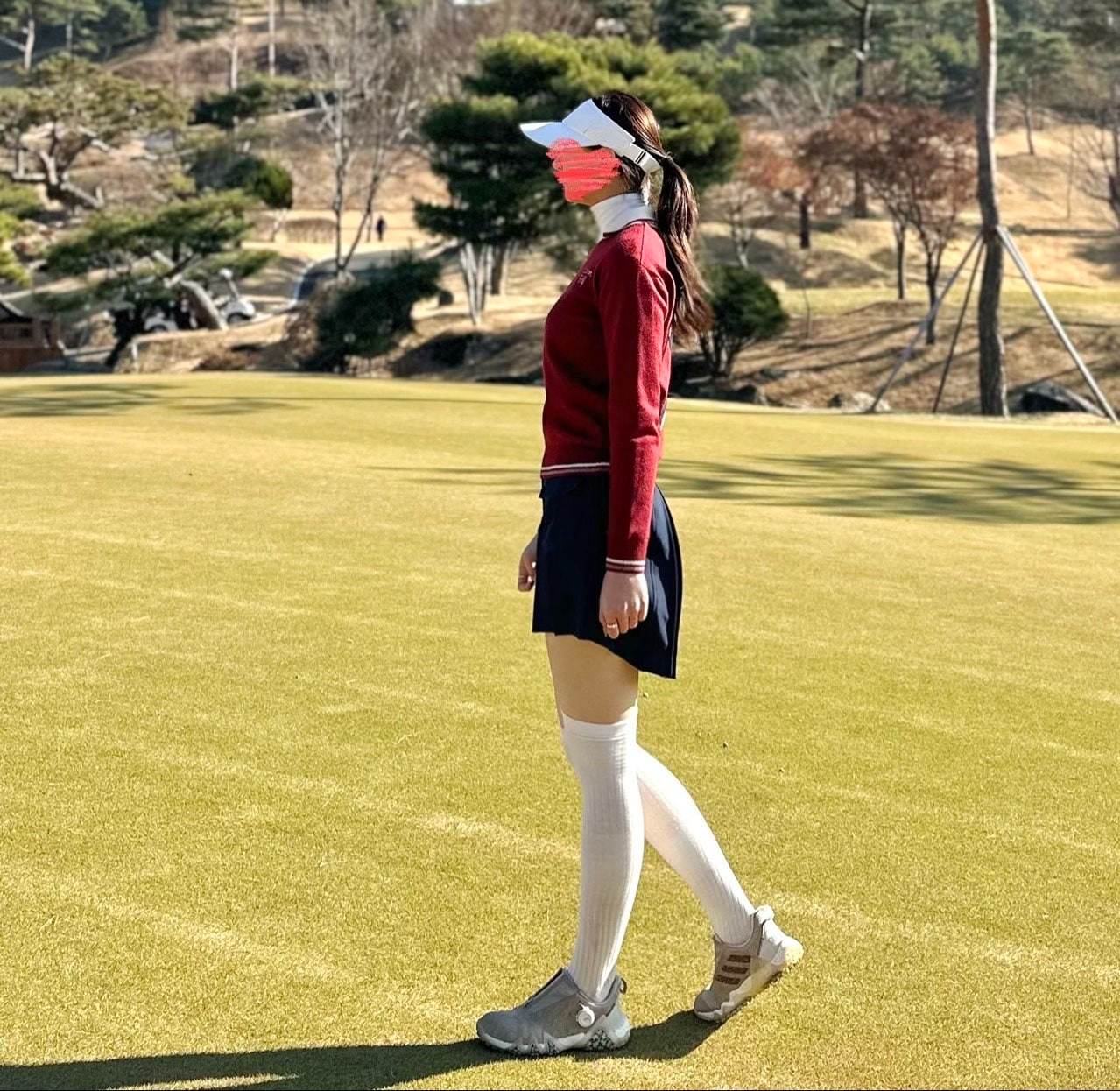 말본-하의-국내배송 플리츠 카고 스커트 (WOMEN)