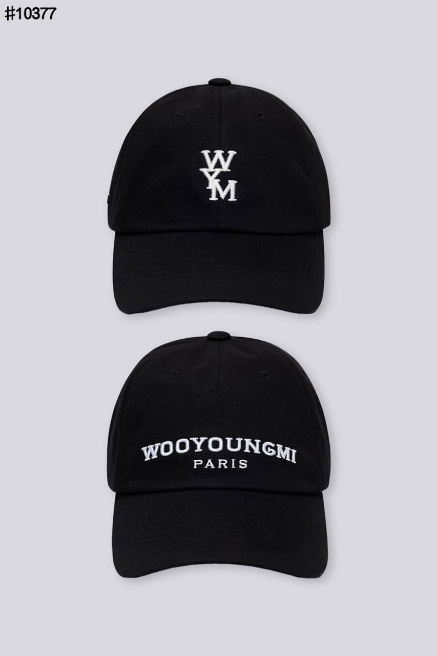 우영미-모자-국내배송 플라워 다잉 그래픽 백로고 숏 슬리브 티셔츠 (볼캡 2종류 중 랜덤 발송)