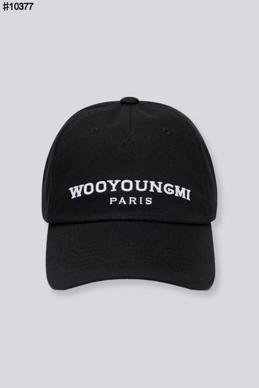 우영미-모자-국내배송 플라워 다잉 그래픽 백로고 숏 슬리브 티셔츠 (볼캡 2종류 중 랜덤 발송)